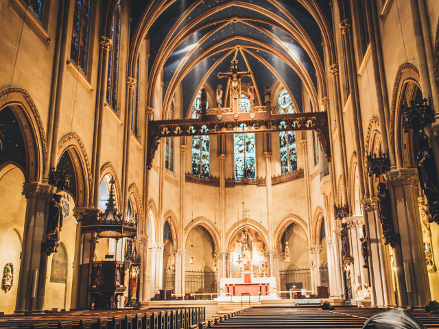 纽约建筑速写-圣玛丽教堂4张
