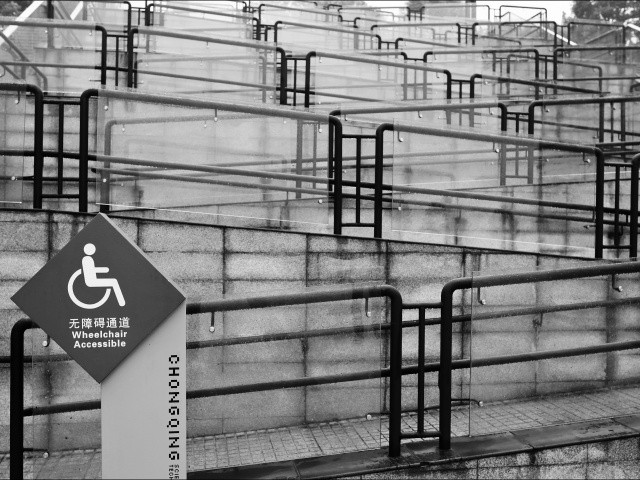 "无障碍"通道   让残疾人更障碍,重庆科技馆,年度内涵大片