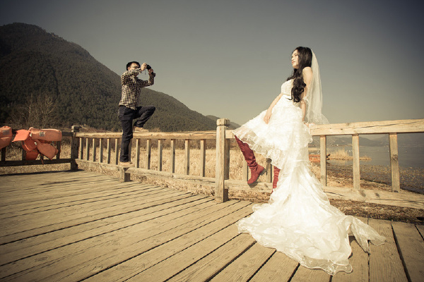 泸沽湖婚纱