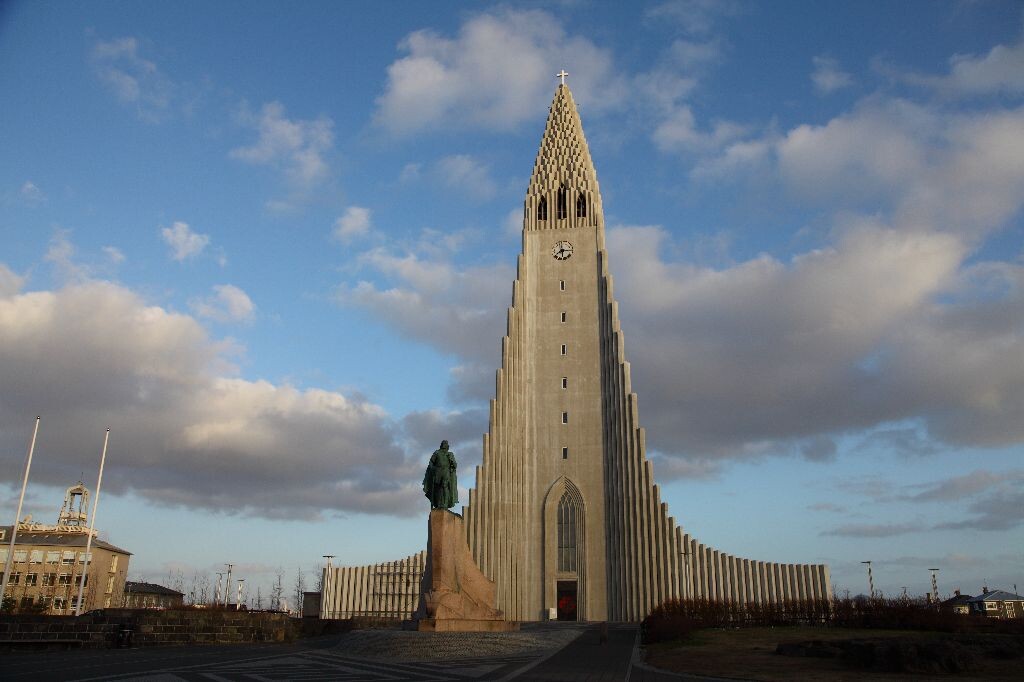冰岛雷克雅未克大教堂图片