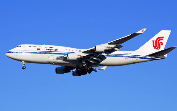 中国国际航空 波音747-400p