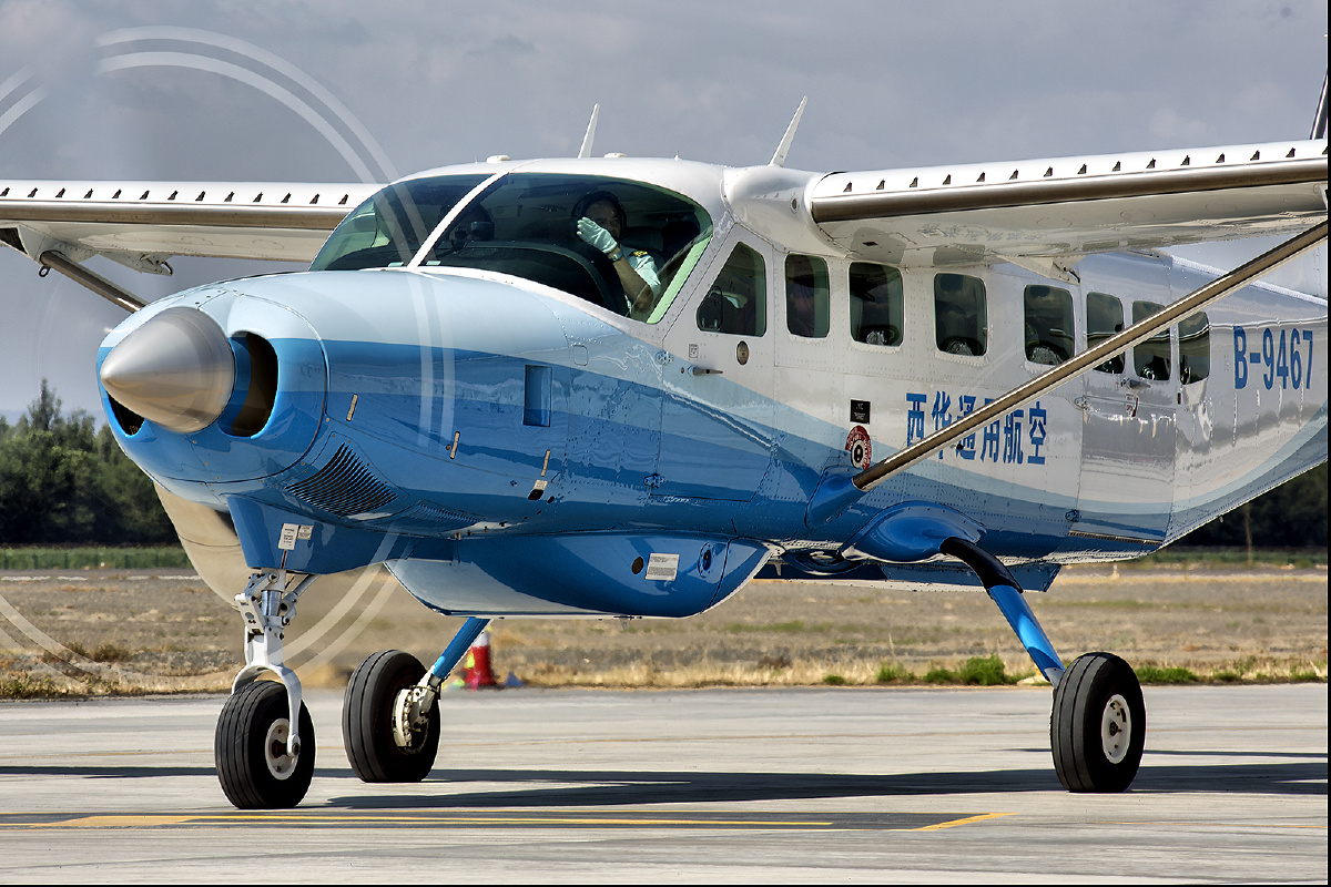 塞斯纳媒体邀请体验飞行