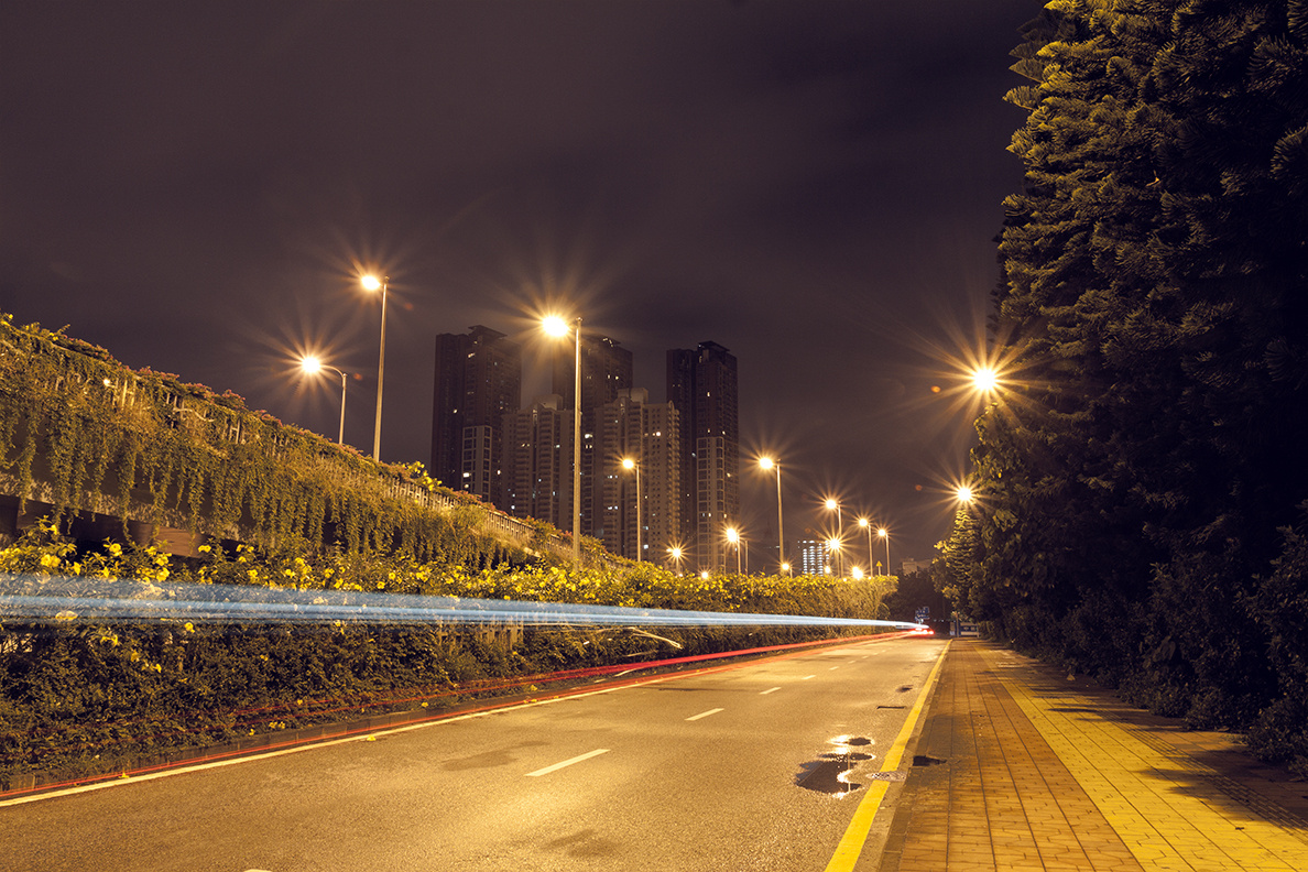 凌晨在街上 - 人物, 深圳市民中心, b005, 人文, 街拍 - 凌晨在街上