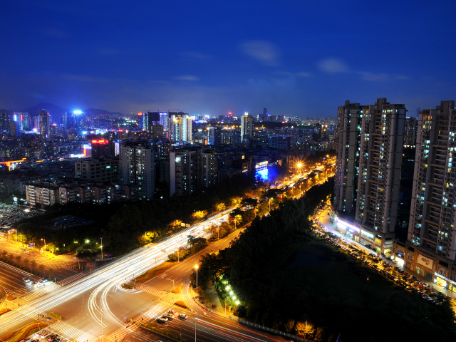 深圳关外夜景