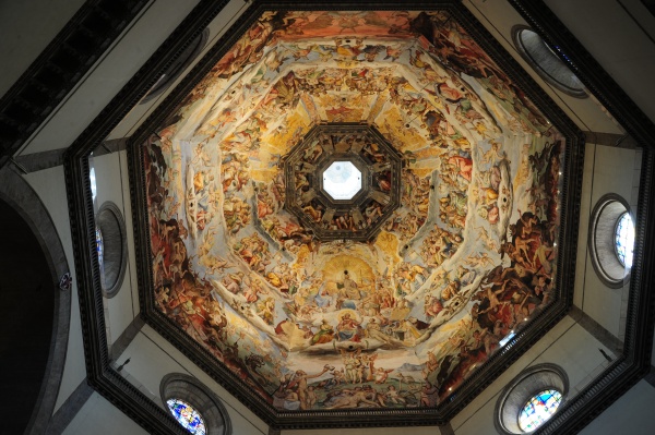 圣母百花大教堂穹顶上的壁画