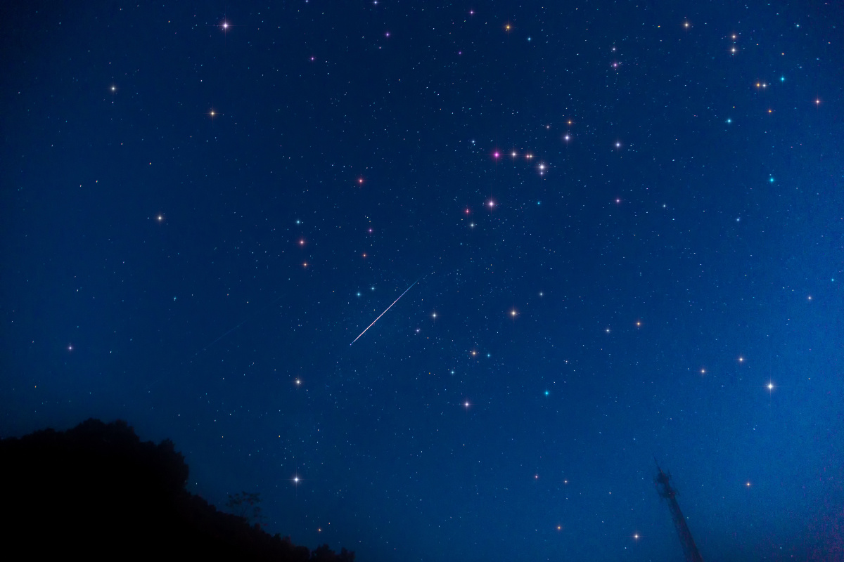 七夕后一夜的流星 - 星空, 流星, 七夕 - 路达 - 图虫摄影网