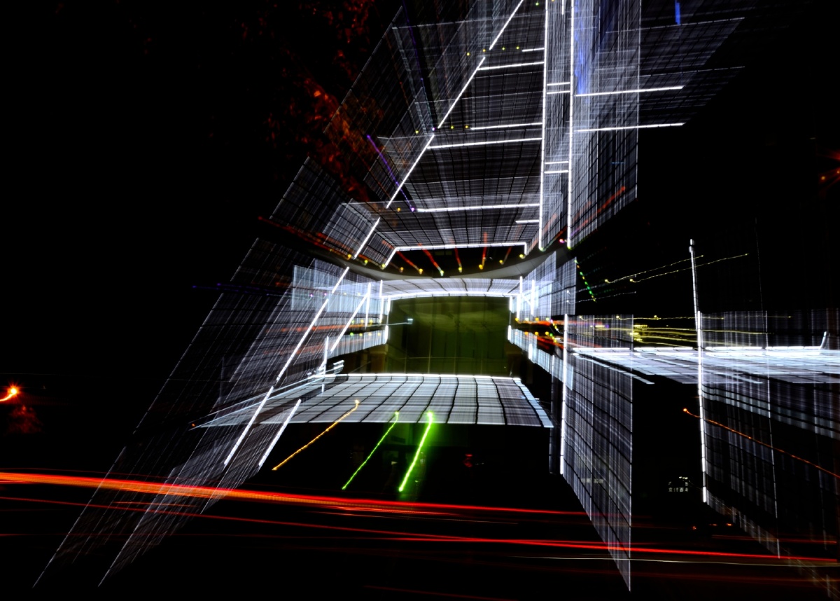 幻变科龙作品名称:幻变科龙主题思想:基于夜幕下的海