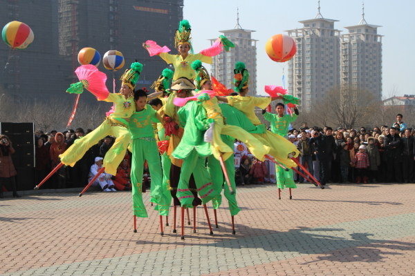 东北秧歌营口汇演022, 东北秧歌邀请赛浪在营口鲅鱼圈, 58浪迹天涯 - 