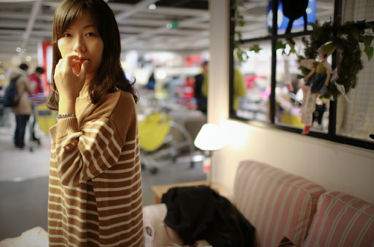 最美宜家广告小姐