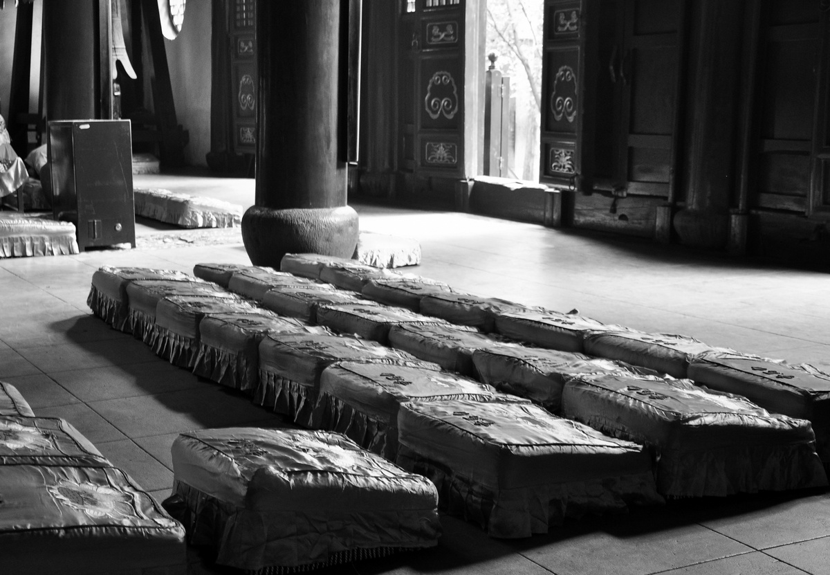 佛门禅影 - 人文, 黑白, 尼康, 佛教, 文化 - 佛门禅影 - 逍遥庖丁