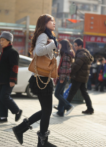 街拍-四川绵阳美女