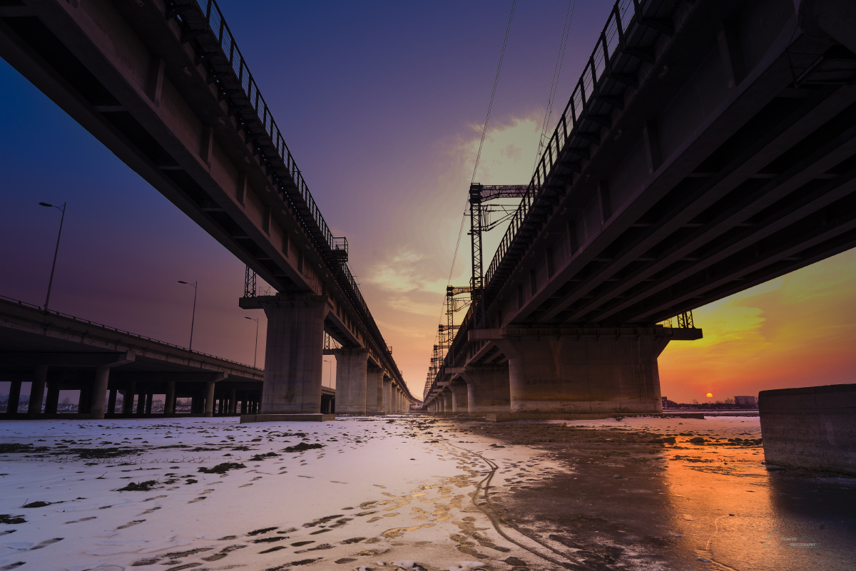 滹沱河大桥,一座儿时记忆中就觉得神秘威武的火车桥.