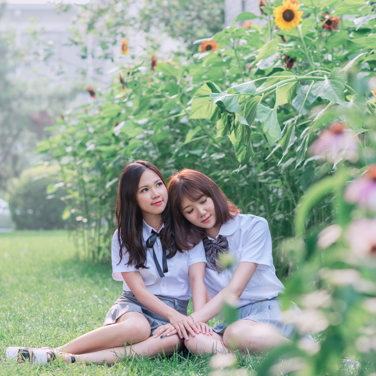 一个像夏天,一个像秋天 - 人像, 北京, 尼康, CAP