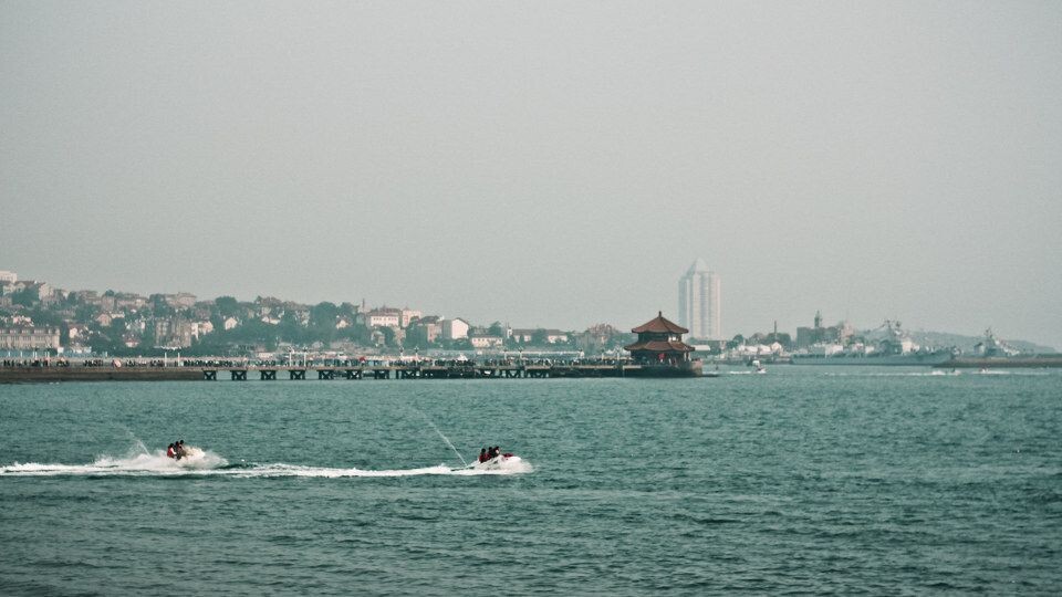 青島海邊