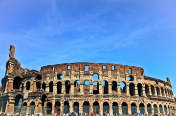 意大利首都罗马-古罗马斗技场