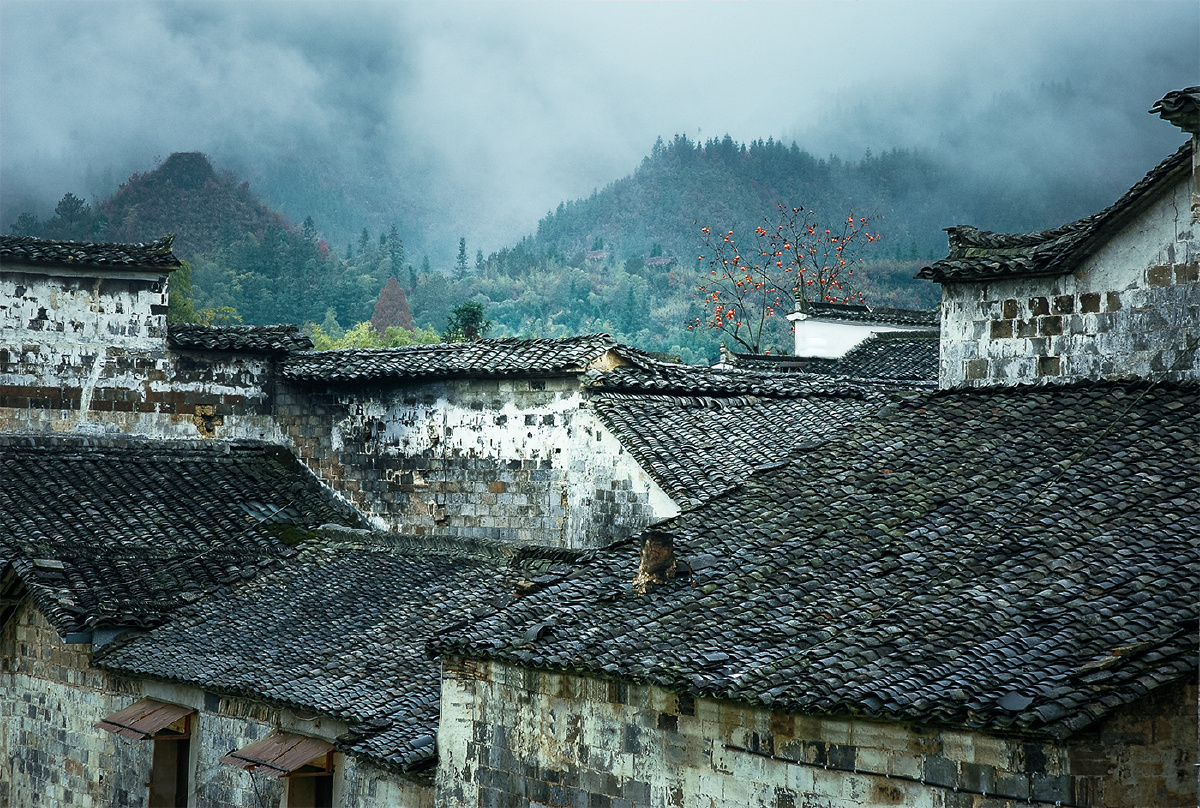 徽韵- 摄影, 色彩, capa2016年1月"风景建筑篇"影赛征稿, 风光 - 清溪