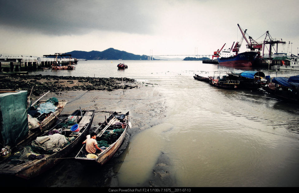 雨后的渔船码头 - 民俗 - javachan - 图虫摄影网