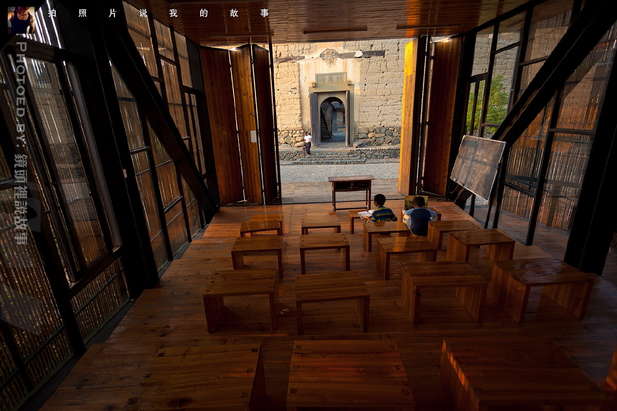土楼,桥上书屋