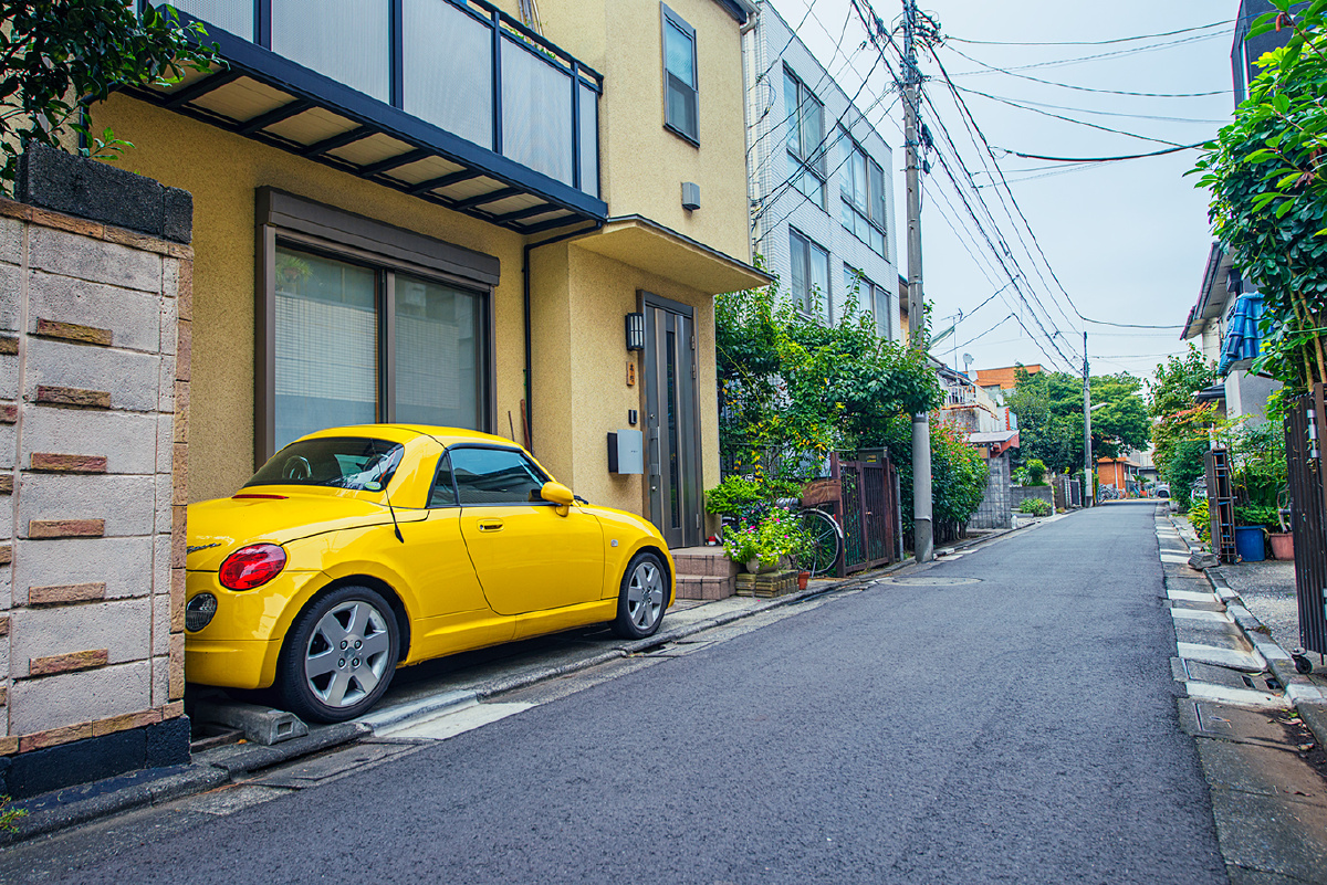 上学路上.东京市大田区