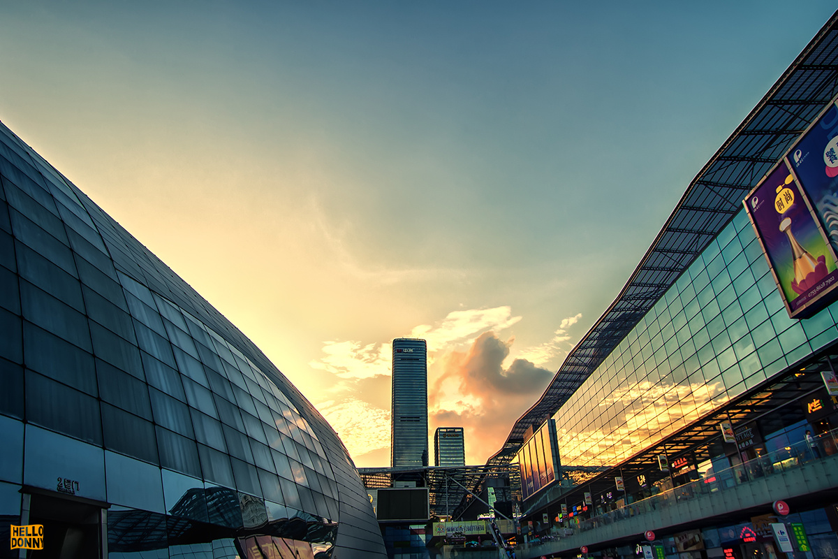 甲光向日金鳞开 - 色彩, 城市, 佳能, 建筑, 广角, 深圳 - hellodonny